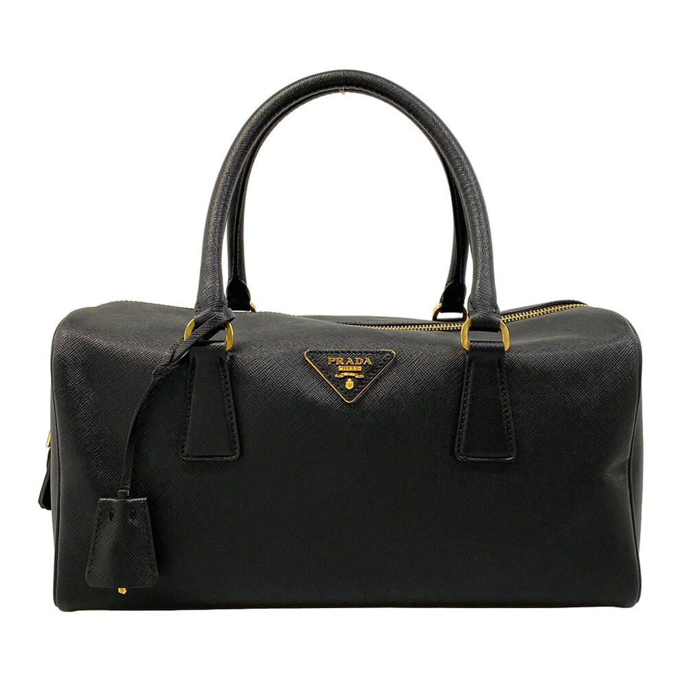Prada Black Saffiano Leather Handbag #338348P15B